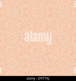 Light color seamless pattern.Floral background.Floral tiles design. Stock Vector