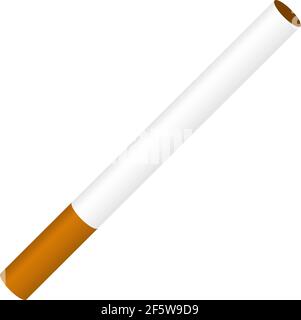 3D cigarette, tobacco icon, shape — Stock vector illustration, Clip art  graphics Stock Vector Image & Art