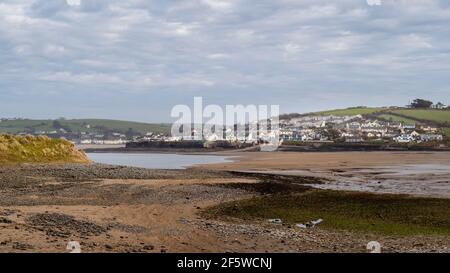 Appledore as seen from Instow, Devon, England, UK. Stock Photo