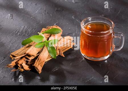 Cat's claw plant tea - Uncaria tomentosa Stock Photo