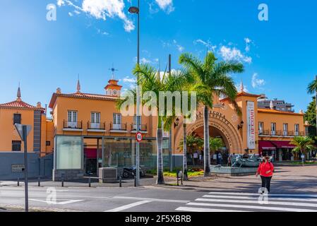 Santa Cruz, Spain, Janury 7, 2021: Marketplace of our lady of Africa at Santa Cruz, Tenerife, Canary islands, Spain. Stock Photo