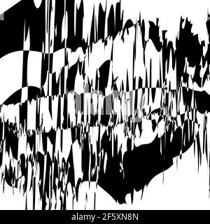 Grungy textured rough, harsh texture design element — Stock vector illustration, Clip art graphics Stock Vector