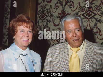 Edith Mack Hirsch and Desi Arnaz Circa 1980 Credit: Ralph Dominguez/MediaPunch Stock Photo