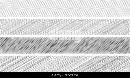 Rectangular banner, plaque, banner shapes with scribble effect — Stock vector illustration, Clip art graphics Stock Vector