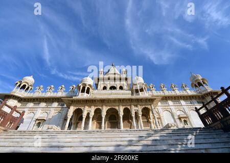 The Jaswant Thada cenotaph in Jodhpur, Rajasthan, India. Stock Photo