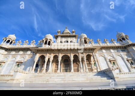 The Jaswant Thada cenotaph in Jodhpur, Rajasthan, India. Stock Photo