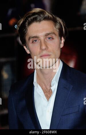 File photo dated October 15, 2015 of Jack Farthing attending Burn Burn Burn premiere as part of the 59th BFI London Film Festival at the Vue West End in London, UK. Poldark star Jack Farthing has been cast as Princes Charles in the upcoming Spencer film starring Kristen Stewart as Princess Diana. The English actor, 35, who played villain George Warleggan in the BBC One drama series, will follow in the footsteps of Josh O'Connor, who portrays the young prince in Netflix's hit series The Crown. Photo by Aurore Marechal/ABACAPRESS.COM Stock Photo