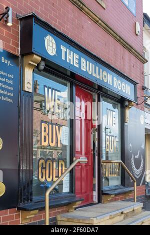 The Bullion Room Gold,diamond and jewellery dealer in Warstone Lane in 