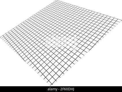 3d angled squared, checkered planes in perspective — Stock vector illustration, Clip art graphics Stock Vector