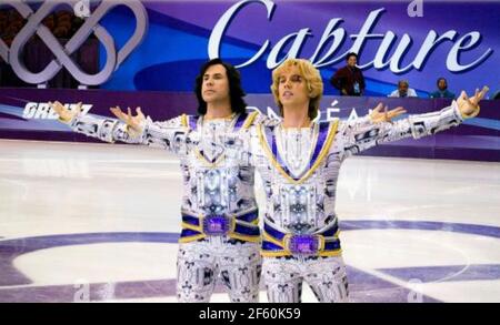 BLADES OF GLORY 2007 Paramount Pictures film with Will Ferrell at left and Jon Heder Stock Photo