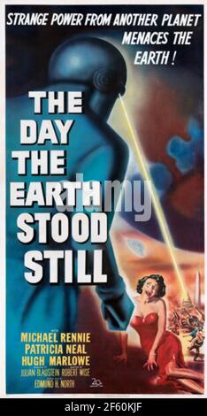 THE DAY THE EARTH STOOD STILL 1951 20th Century Fox film aka Farewell to the Master aka Journey to the World Stock Photo