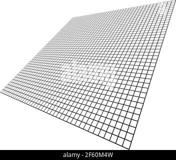 3d angled squared, checkered planes in perspective — Stock vector illustration, Clip art graphics Stock Vector