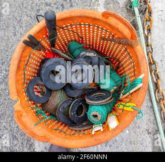 Fishing net needles hi-res stock photography and images - Alamy