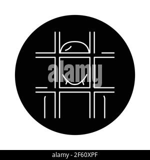 Prisoner color line icon. Sign for web page, mobile app, button, logo. Editable stroke. Stock Vector