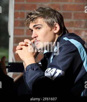 TOBY FLOOD LEICESTER RUGBY CLUB. 16/12/09. PICTURE DAVID ASHDOWN Stock Photo