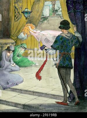 Sleeping Beauty Stock Photo