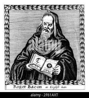 Roger Bacon, English Philosopher Stock Photo