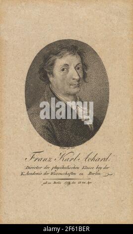 Franz Karl Achard, German Polymath Stock Photo - Alamy