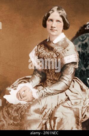 Jenny Lind, Swedish Opera Singer Stock Photo