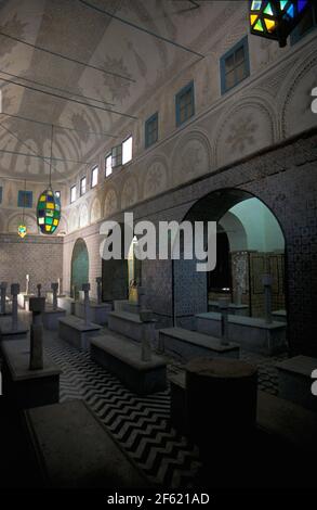 Tourbet el Bey,  a Tunisian royal mausoleum, Tunis, Tunisia Stock Photo