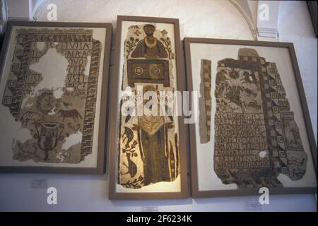 Roman mosaics , Bardo National Museum, Le Bardo, Tunis, Tunisia Stock Photo