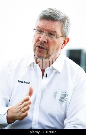 BRAWN Ross (gbr) Managing Director of motorsport Formula One Group ambiance portrait during 2017 Formula 1 championship at Melbourne, Australia Grand Prix, from March 23 To 26 - Photo DPPI Stock Photo