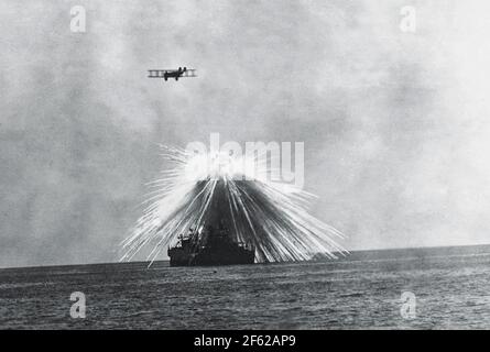 Phosphorus Bomb, 1921 Stock Photo