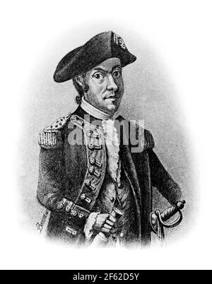 John Paul Jones, Scottish-American Naval Hero Stock Photo