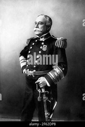 George Dewey, American Naval Hero Stock Photo