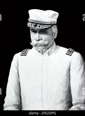 George Dewey, American Naval Hero Stock Photo