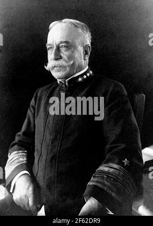 George Dewey, American Naval Hero Stock Photo