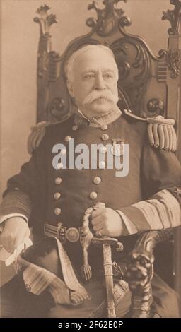 George Dewey, American Naval Hero Stock Photo