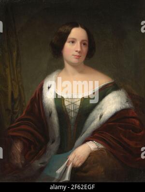 Jenny Lind, Swedish Opera Singer Stock Photo