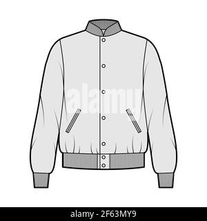 Bomber Jacket Template Images  Browse 2300 Stock Photos Vectors and  Video  Adobe Stock