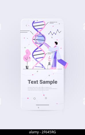 Genetic engineering abstract concept vector illustration Stock Vector ...