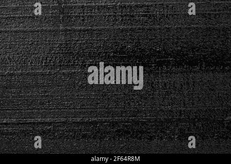 Surface of horizontal Black wooden texture background Blank with fantastic copy space for design or add text to make the work look more better interes Stock Photo
