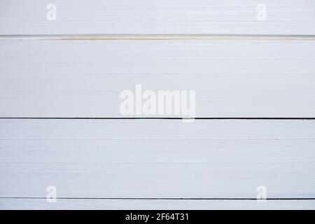 Pattern white Wood planks texture background with copy space for your designs or add text to make work look better. High resolution wooden backdrop fo Stock Photo