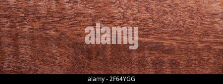 Tabletop of panoramic wooden texture background High quality for work look better and attractive. copy space for your design or decoration. Horizontal Stock Photo