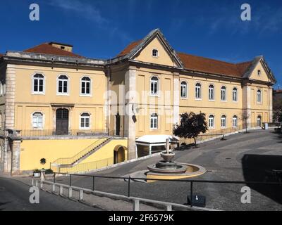 The beauty of Portugal - city center in Caldas da Rainha Stock Photo
