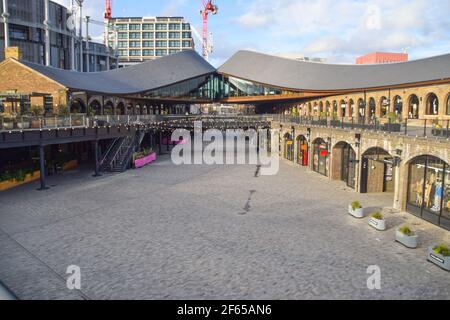 Coal Drops Yard shopping centre, King's Cross, London. Stock Photo