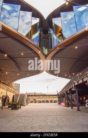 Coal Drops Yard shopping centre, King's Cross, London. Stock Photo