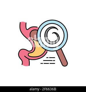 Parasitology color line icon. Pictogram for web page, mobile app, promo ...
