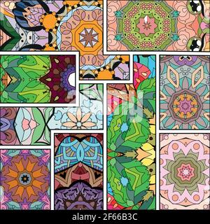 Vector textures for decoration. Hand-painted art design. Stock Vector