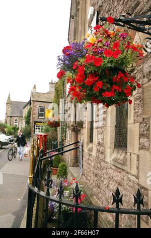 BRITAIN IN BLOOM..... Kirkby Stephens one of the finalists in the competition.  pic David Sandison Stock Photo