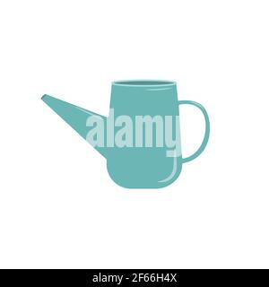 Watering can Vector illustration in flat design Stock Vector