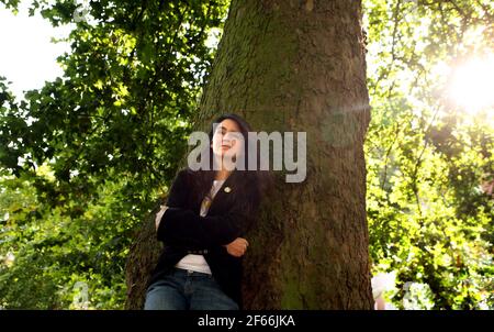 Singer Emma Pollock from Glasgow photographed in London.  pic David Sandison 12/9/2007 Stock Photo