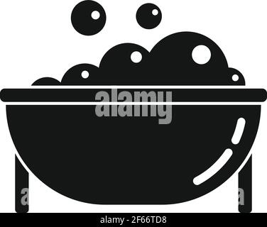 Jacuzzi icon, simple style Stock Vector