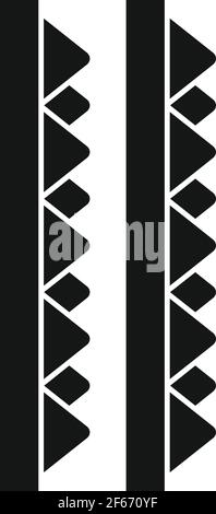 Soundproofing foam icon, simple style Stock Vector