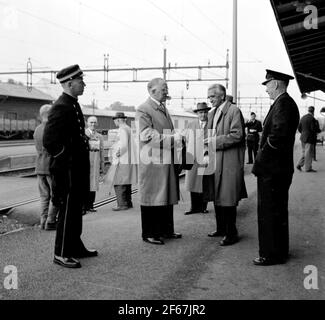 100-year-old magistrations in Höör Stock Photo