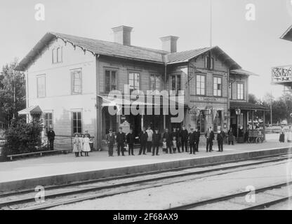 Sweden, Gästrikland, Gävleborg, Sandviken, Sandviken (depicted, place) Stock Photo